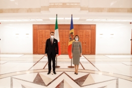 President Maia Sandu met with Italian Minister of Foreign Affairs and International Cooperation Luigi Di Maio