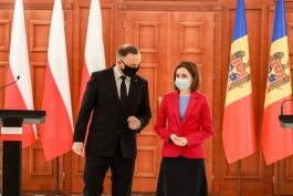 Президент Майя Санду: «Польша – надежный друг Республики Молдова» 