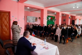 Президент Майя Санду посетила населенные пункты Чучуля и Хыджиень района Глодень 