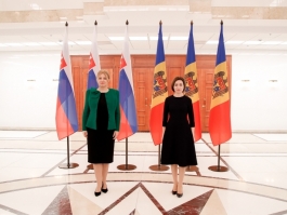 Slovacia reconfirmă sprijinul pentru parcursul european al Republicii Moldova