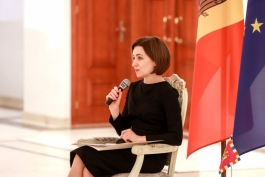 Președinta Maia Sandu: „Ne dorim ca acest război să se încheie și oamenii să nu mai fie forțați să plece de acasă”
