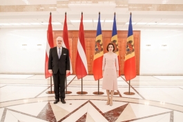 President Maia Sandu appreciates Latvia's full support for Moldova's European aspirations