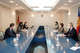 Șefa statului a discutat cu ministra Afacerilor Externe, Educației și Sportului a Principatului Liechtenstein, Dominique Hasler