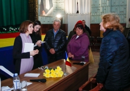 Șefa statului a vizitat două localități din raionul Basarabeasca