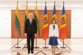 Președinta Maia Sandu: „Contăm pe sprijinul Lituaniei în parcursul nostru european”