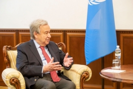 President Sandu met with UN Secretary-General António Guterres: "We want to build a safer and better world for all"