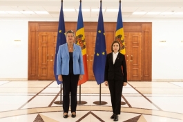 President Sandu discussed the efforts our state authorities are making to tackle the current challenges with the EU Commissioner for Home Affairs