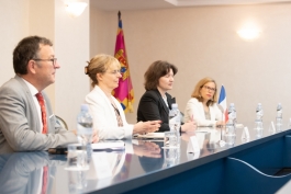 Глава государства встретилась с делегацией парламентской группы дружбы Франция - Молдова Сената Французской Республики 
