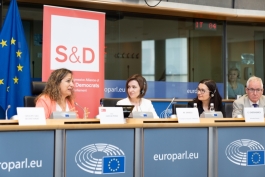 President Maia Sandu met with representatives of several political groups in the European Parliament