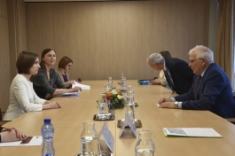 The consequences of the war in Ukraine discussed by the Head of State with Josep Borrell, EU High Representative for Foreign Affairs and Security Policy