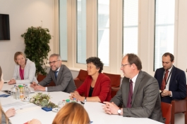 The Head of State met with a group of Members of the European Parliament from the Netherlands