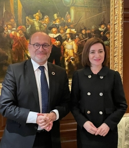 President Maia Sandu discussed about projects in strategic areas with Remy Rioux, General Director of the French Development Agency