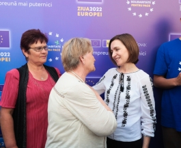 Президент Майя Санду: «Проекты, реализованные при поддержке ЕС в Единец и других населенных пунктах Молдовы, способствуют модернизации нашей страны» 