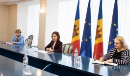 Глава государства встретилась с представителями украинской общины Молдовы 