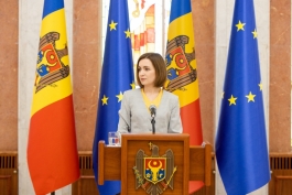 Adresarea Președintei Maia Sandu către cetățeni după decizia Consiliului European de a acorda Republicii Moldova statutul de țară candidată pentru aderarea la Uniunea Europeană
