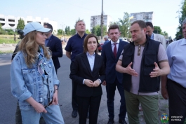 Șefa statului a vizitat câteva dintre orașele grav afectate de război din regiunea Kyiv