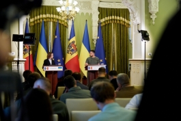 Președinta Maia Sandu, în cadrul vizitei în Ucraina: „Cetățenii țărilor noastre merită să aibă o viață pașnică și prosperă, în familia europeană”