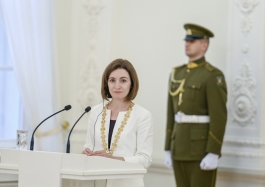 Declarația de presă a Președintei Maia Sandu după întrevederea cu Președintele Republicii Lituania, Gitanas Nauseda