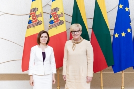 Moldovan-Lithuanian bilateral relations were discussed by the Head of State with the Speaker of Parliament and Prime Minister of Lithuania