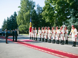 President Nicolae Timofti attended a festivity dedicated to the 23rd anniversary of the National Army