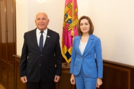 Președinta Maia Sandu a discutat cu Președintele Adunării Populare a Găgăuziei
