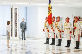 Șefa statului a primit scrisorile de acreditare ale noului Ambasador al României în Republica Moldova, Cristian-Leon Țurcanu