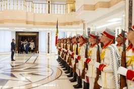 Глава государства приняла верительные грамоты нового Посла Румынии в Республике Молдова Кристиана-Леона Цуркану
