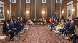 Președinta Maia Sandu a avut întrevederi în Guvernul și Parlamentul României