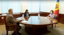 Șefa statului a discutat cu Ambasadorul Ucrainei la Chișinău, Marko Șevcenko