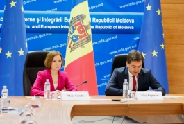 Președinta Maia Sandu a discutat cu ambasadorii  Republicii Moldova despre prioritățile politicii externe
