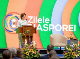 Președinta Maia Sandu, la deschiderea Zilelor Diasporei 2022: „Moldova are nevoie de ajutorul, talentul, viziunea și experiența tuturor - și a celor de-acasă, și a celor plecați peste hotare”
