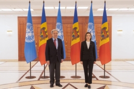 Șefa statului a discutat cu Secretarul General al ONU, António Guterres