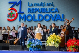 Discursul Președintei Maia Sandu cu prilejul Zilei Independenței Republicii Moldova