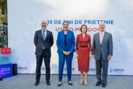 President Maia Sandu praised USAID's contribution to Moldova's modernization and development