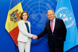 President Maia Sandu met with UN Secretary General
