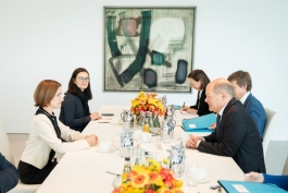 President Maia Sandu met with the Federal Chancellor, Olaf Scholz