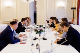 President Maia Sandu had a meeting with Slovak Prime Minister Eduard Heger