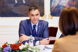 Moldovan-Spanish cooperation discussed by President Maia Sandu and Prime Minister Pedro Sánchez