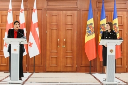 President Maia Sandu met with Georgian President Salome Zurabishvili   