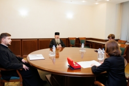 Глава государства провела встречу с Высокопреосвященнейшим Митрополитом Бессарабии Петру