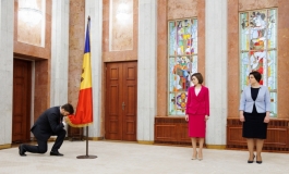 Noii miniștri ai Economiei și Mediului au depus jurământul în fața Președintelui Republicii Moldova, Maia Sandu