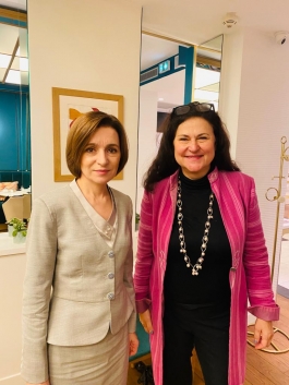 Cooperation with European institutions discussed by President Maia Sandu during her working visit to Paris