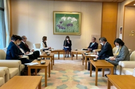Moldovan-Japanese cooperation discussed by President Maia Sandu with members of the Japanese Parliament
