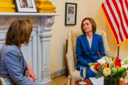 Șefa statului a avut o întrevedere cu Nancy Pelosi, Președinta Camerei Reprezentanților din Congresul SUA