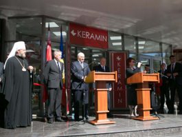 Moldovan, Belarusian presidents attend inauguration of shopping centre in Chisinau