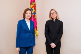 President Maia Sandu met with World Bank Vice President for Europe and Central Asia, Anna Bjerde