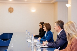 Президент Майя Санду провела встречу с вице-президентом Всемирного банка по Европе и Центральной Азии Анной Бьерде