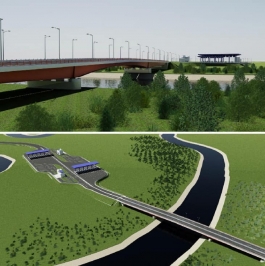 Președinta Maia Sandu a salutat aprobarea finanțării pentru construcția podului de la Ungheni, care va lega Republica Moldovei de rețeaua europeană de transport rutier
