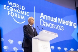 Șefa statului a discutat la Davos despre viitorul european al Republicii Moldova și a încurajat companiile străine să investească la noi în țară