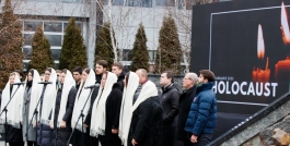 Președinta Maia Sandu a participat la Mitingul de comemorare a Victimelor  Holocaustului